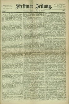 Stettiner Zeitung. 1867, № 496 (23 Oktober) - Abendblatt