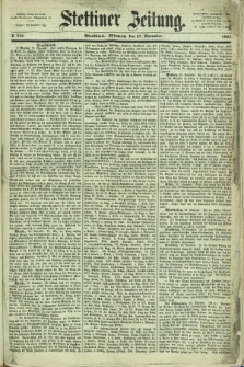 Stettiner Zeitung. 1867, № 556 (27 November) - Abendblatt