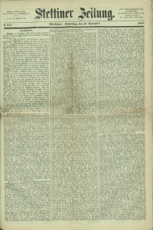 Stettiner Zeitung. 1867, № 558 (28 November) - Abendblatt