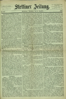 Stettiner Zeitung. 1867, № 580 (11 Dezember) - Abendblatt