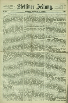 Stettiner Zeitung. 1867, № 604 (27 Dezember) - Abendblatt