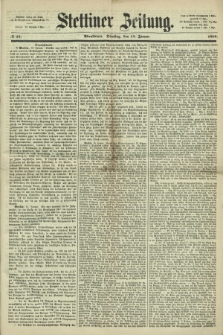 Stettiner Zeitung. 1868, № 22 (14 Januar) - Abendblatt