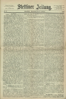 Stettiner Zeitung. 1868, № 78 (15 Februar) - Abendblatt