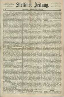 Stettiner Zeitung. 1868, № 89 (22 Februar) - Morgenblatt