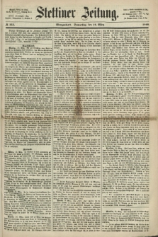 Stettiner Zeitung. 1868, № 133 (19 März) - Morgenblatt