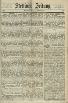 Stettiner Zeitung. 1868, № 194 (25 April) - Abendblatt