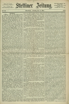 Stettiner Zeitung. 1868, № 220 (12 Mai) - Abendblatt