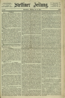 Stettiner Zeitung. 1868, № 276 (16 Juni) - Abendblatt