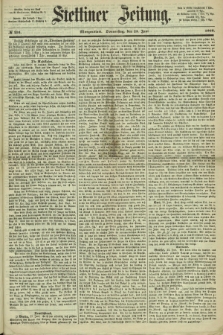 Stettiner Zeitung. 1868, № 291 (25 Juni) - Morgenblatt