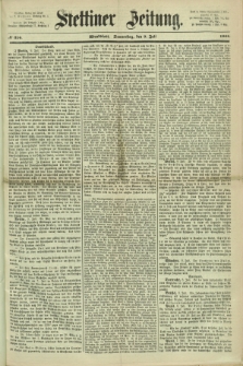 Stettiner Zeitung. 1868, № 316 (9 Juli) - Abendblatt