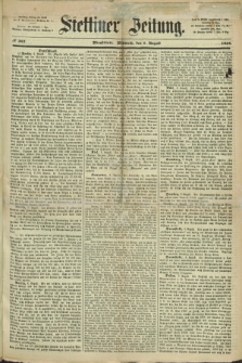 Stettiner Zeitung. 1868, № 362 (5 August) - Abendblatt
