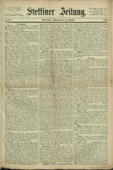 Stettiner Zeitung. 1868, № 370 (10 August) - Abendblatt