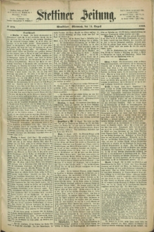 Stettiner Zeitung. 1868, № 374 (12 August) - Abendblatt