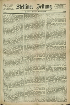 Stettiner Zeitung. 1868, № 376 (13 August) - Abendblatt