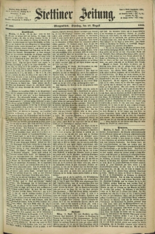 Stettiner Zeitung. 1868, № 383 (18 August) - Morgenblatt