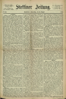 Stettiner Zeitung. 1868, № 388 (20 August) - Abendblatt