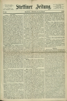 Stettiner Zeitung. 1868, № 398 (26 August) - Abendblatt