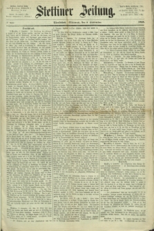 Stettiner Zeitung. 1868, № 422 (9 September) - Abendblatt