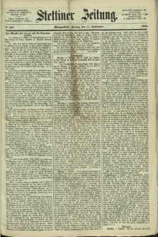 Stettiner Zeitung. 1868, № 425 (11 September) - Morgenblatt