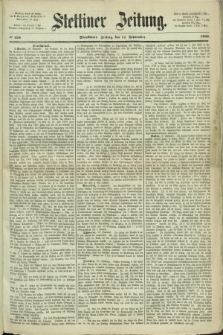 Stettiner Zeitung. 1868, № 426 (11 September) - Abendblatt