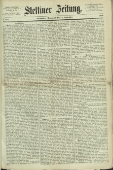 Stettiner Zeitung. 1868, № 428 (12 September) - Abendblatt