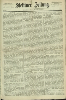 Stettiner Zeitung. 1868, № 432 (15 September) - Abendblatt