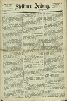 Stettiner Zeitung. 1868, № 434 (16 September) - Abendblatt