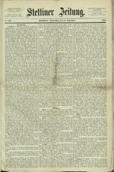 Stettiner Zeitung. 1868, № 448 (24 September) - Abendblatt