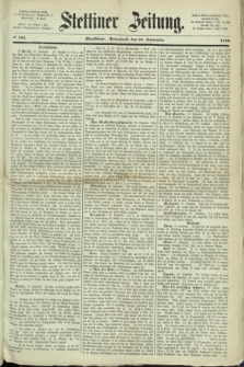 Stettiner Zeitung. 1868, № 452 (26 September) - Abendblatt