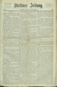 Stettiner Zeitung. 1868, № 454 (28 September) - Abendblatt
