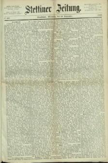 Stettiner Zeitung. 1868, № 458 (30 September) - Abendblatt