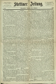 Stettiner Zeitung. 1868, № 465 (4 Oktober) - Morgenblatt