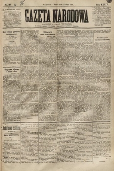 Gazeta Narodowa. 1894, nr 28