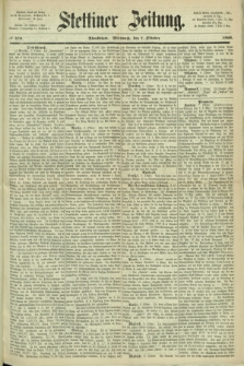 Stettiner Zeitung. 1868, № 470 (7 Oktober) - Abendblatt