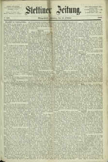 Stettiner Zeitung. 1868, № 489 (18 Oktober) - Morgenblatt