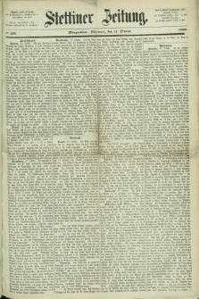 Stettiner Zeitung. 1868, № 493 (21 Oktober) - Morgenblatt