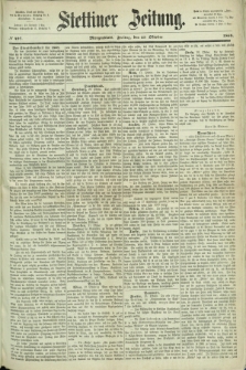 Stettiner Zeitung. 1868, № 497 (23 Oktober) - Morgenblatt