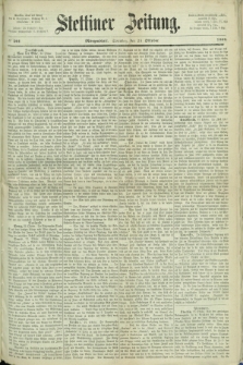 Stettiner Zeitung. 1868, № 501 (25 Oktober) - Morgenblatt
