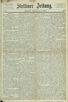 Stettiner Zeitung. 1868, № 507 (29 Oktober) - Morgenblatt