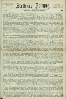 Stettiner Zeitung. 1868, № 511 (31 Oktober) - Morgenblatt