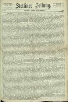 Stettiner Zeitung. 1868, № 516 (3 November) - Abendblatt