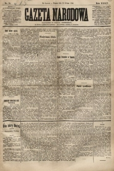 Gazeta Narodowa. 1894, nr 34