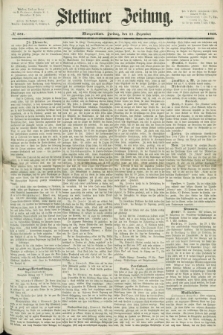 Stettiner Zeitung. 1868, № 581 (11 Dezember) - Morgenblatt