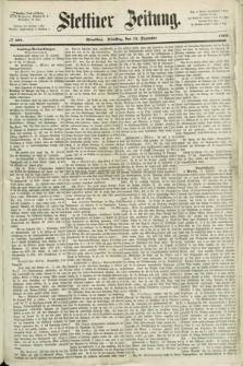 Stettiner Zeitung. 1868, № 588 (15 Dezember) - Abendblatt