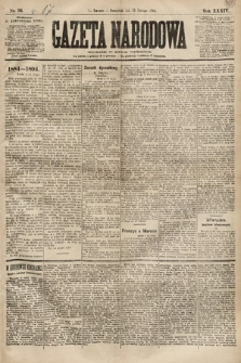 Gazeta Narodowa. 1894, nr 36