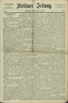 Stettiner Zeitung. 1869, № 16 (11 Januar) - Abendblatt