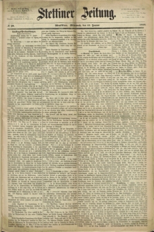 Stettiner Zeitung. 1869, № 20 (13 Januar) - Abendblatt