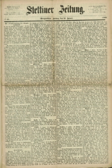 Stettiner Zeitung. 1869, № 35 (22 Januar) - Morgenblatt