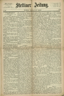 Stettiner Zeitung. 1869, № 36 (22 Januar) - Abendblatt