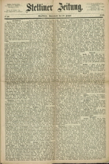 Stettiner Zeitung. 1869, № 38 (23 Januar) - Abendblatt